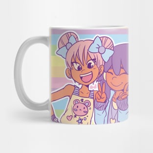 BFF (horizontal rainbow) Mug